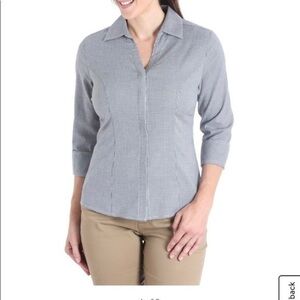 Lee Riders Women's ¾ Sleeve Classic Career Shirt
